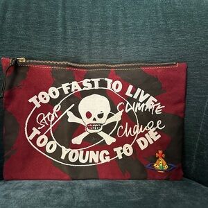Vivienne Westwood Too Fast To Live Pouch